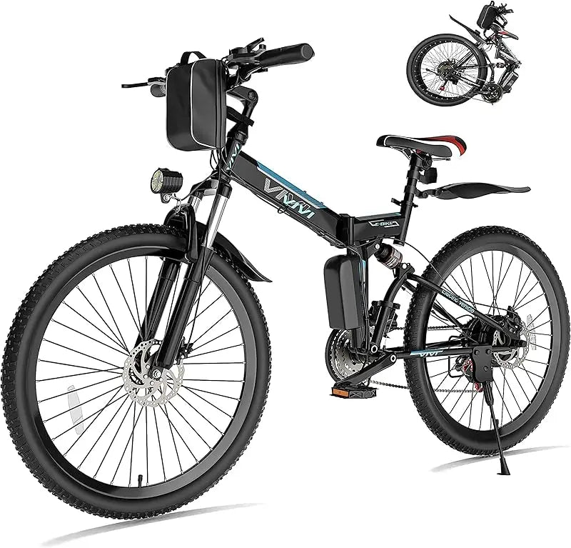 Adults 750W Peak Folding Mountain Bike 26'' Commuter Adult Electric Bike