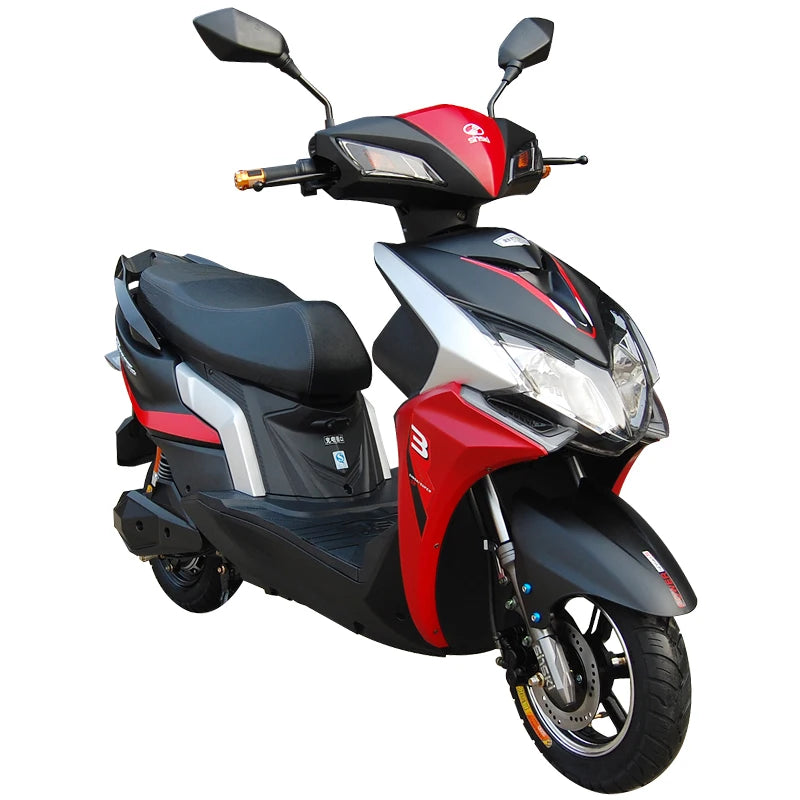 Indian Market Disc Brake 1000W Electric Scooters For Adults Electric Motorcycles Two Wheel Electric Scooter With Seat