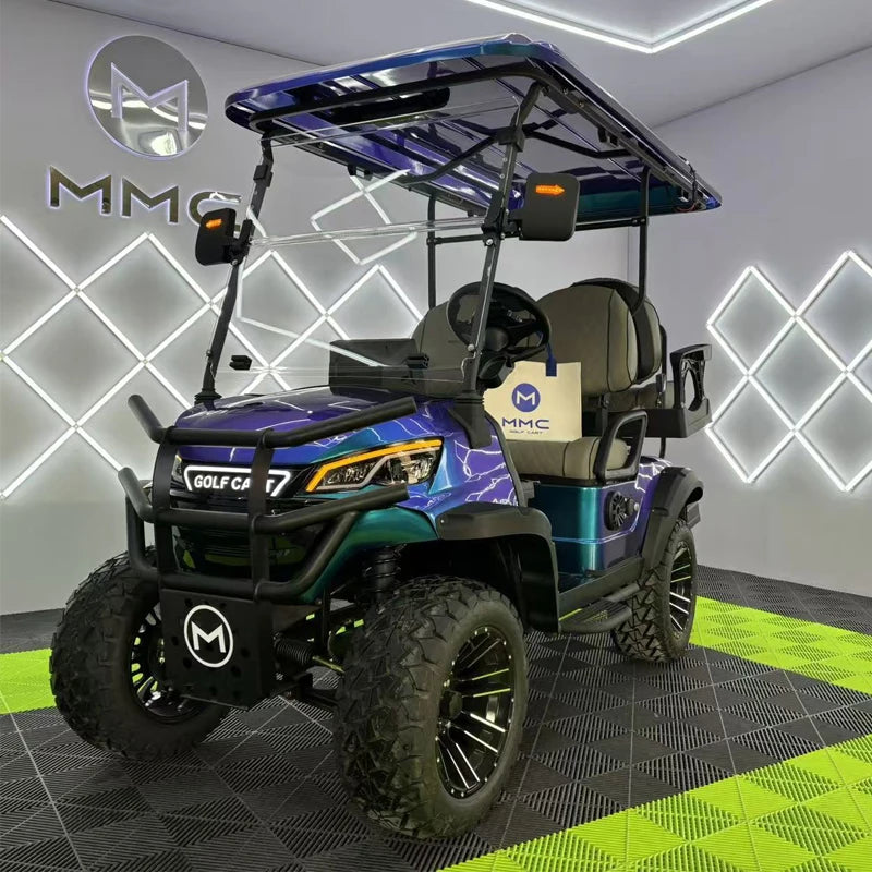 Sale 2 4 6 8 Seats Utility Vehicle48V/72V Off-road Buggy Utility Cart Park 4000/5000/7000W Electric Golf Scooter Cart