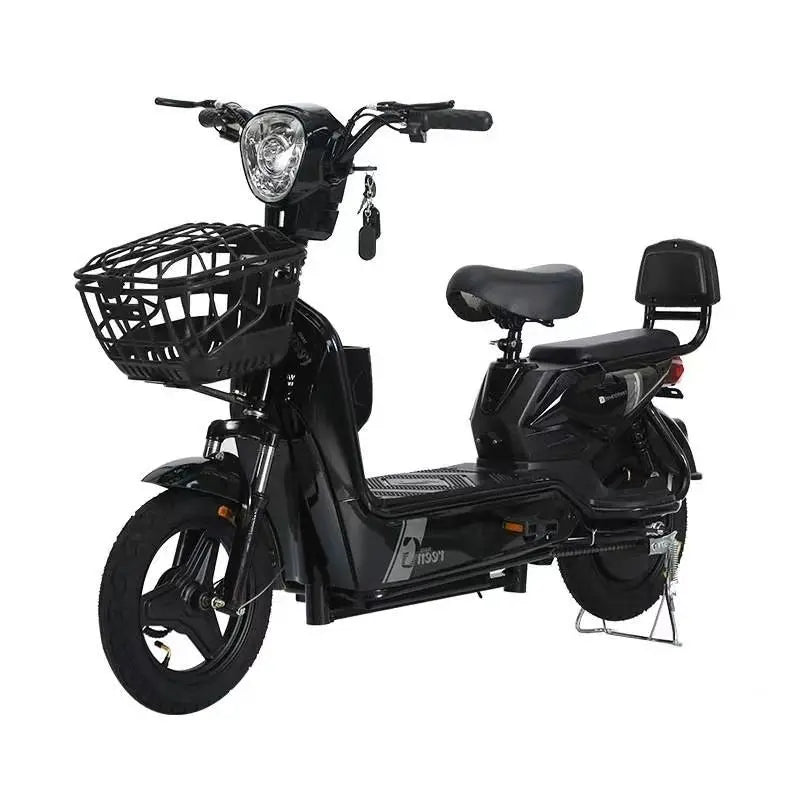 350W 48V 12ah Brushless Electric Bikes Men's And Women's Two Wheel Electric Bicycles 25km/h