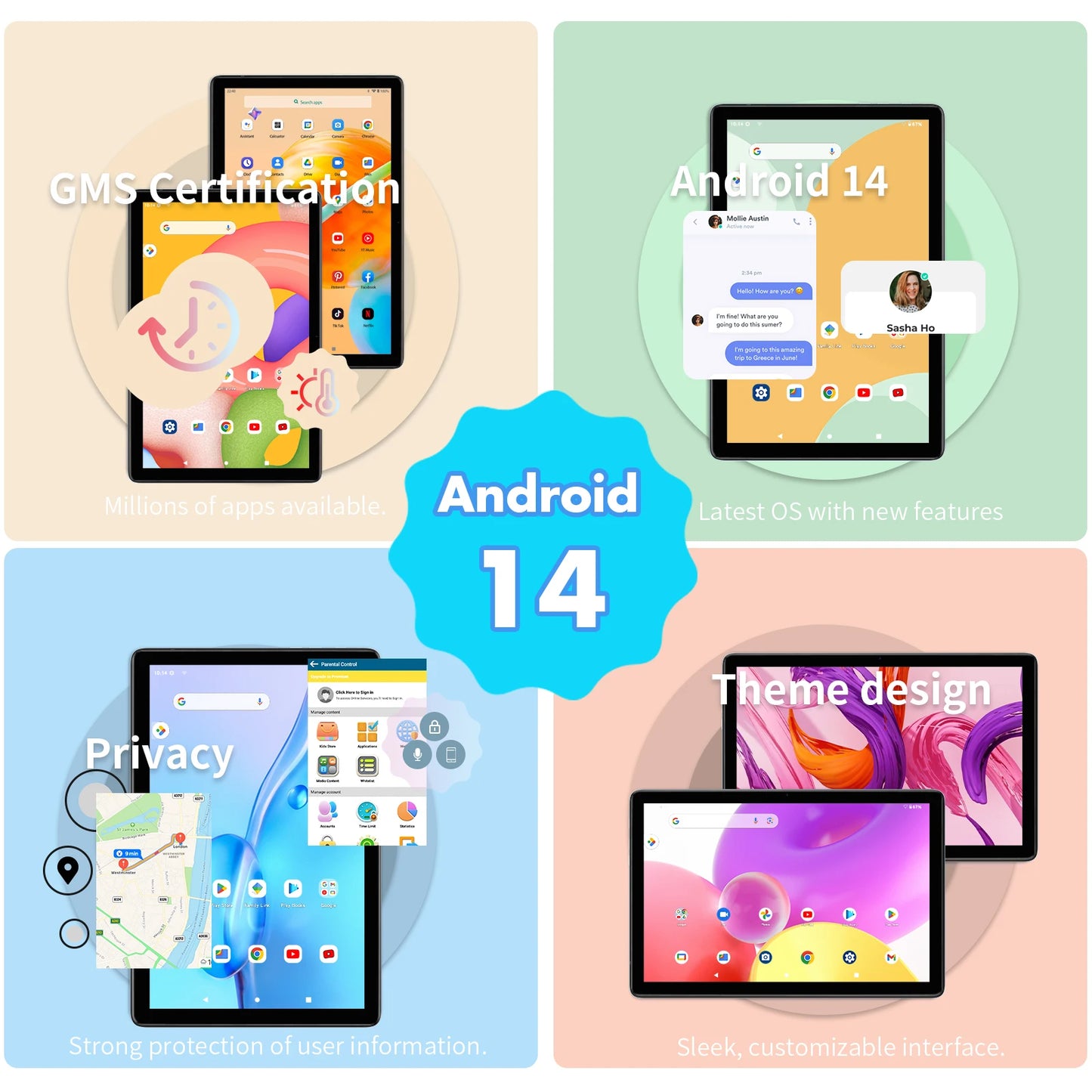 Android Tablet 10.1 Inch