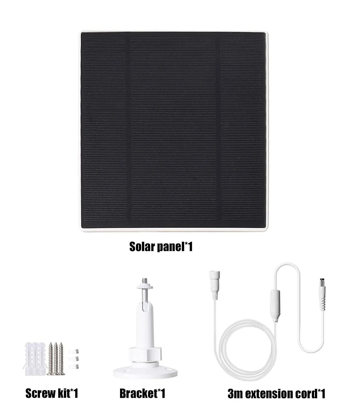 Trail Camera Solar Panel Built-in Battery Waterproof 6W Solar Charger USB Solar Power Bank