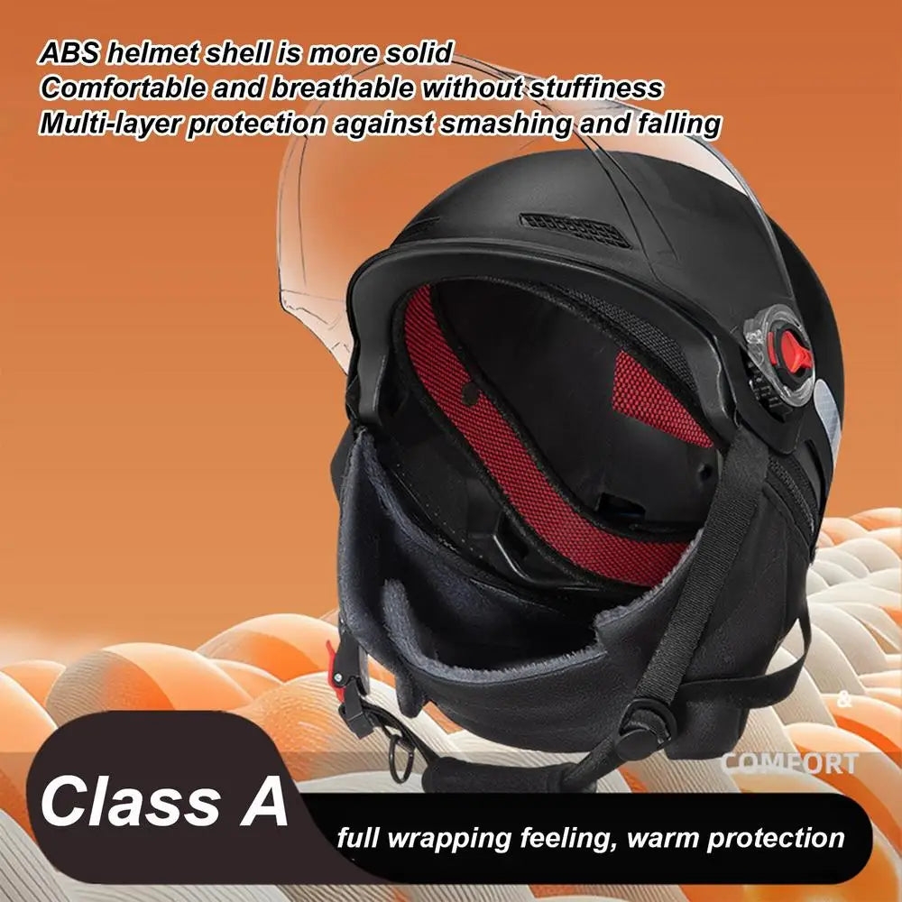 Winter Helmet For Men Windproof Helmets Snowboard Helmet Men Snow Sport Helmets Warm Bikes Helmet Removable Ear Protection