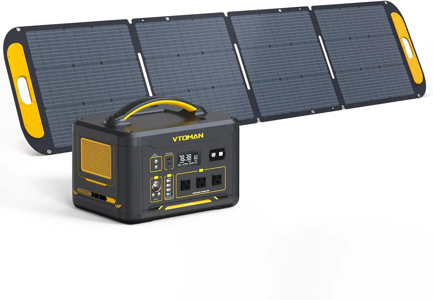 Jump 1500X Solar Generator with 220W Panels