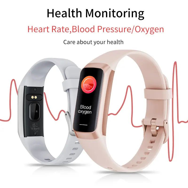 Smart Watch Men 2023 Smart Band Women Heart Rate Blood Smart Bracelet Sport Fitness Tracker
