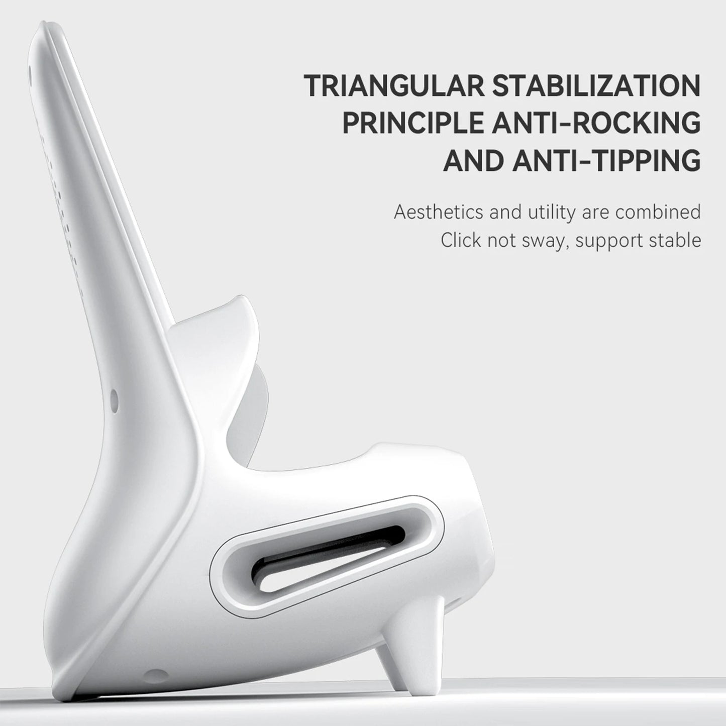 15W Wireless Charging Stand Holder Magnetic Charger Holder for iPhone 12X XS Samsung Xiaomi Wireless Charging Desktop Dock Mount