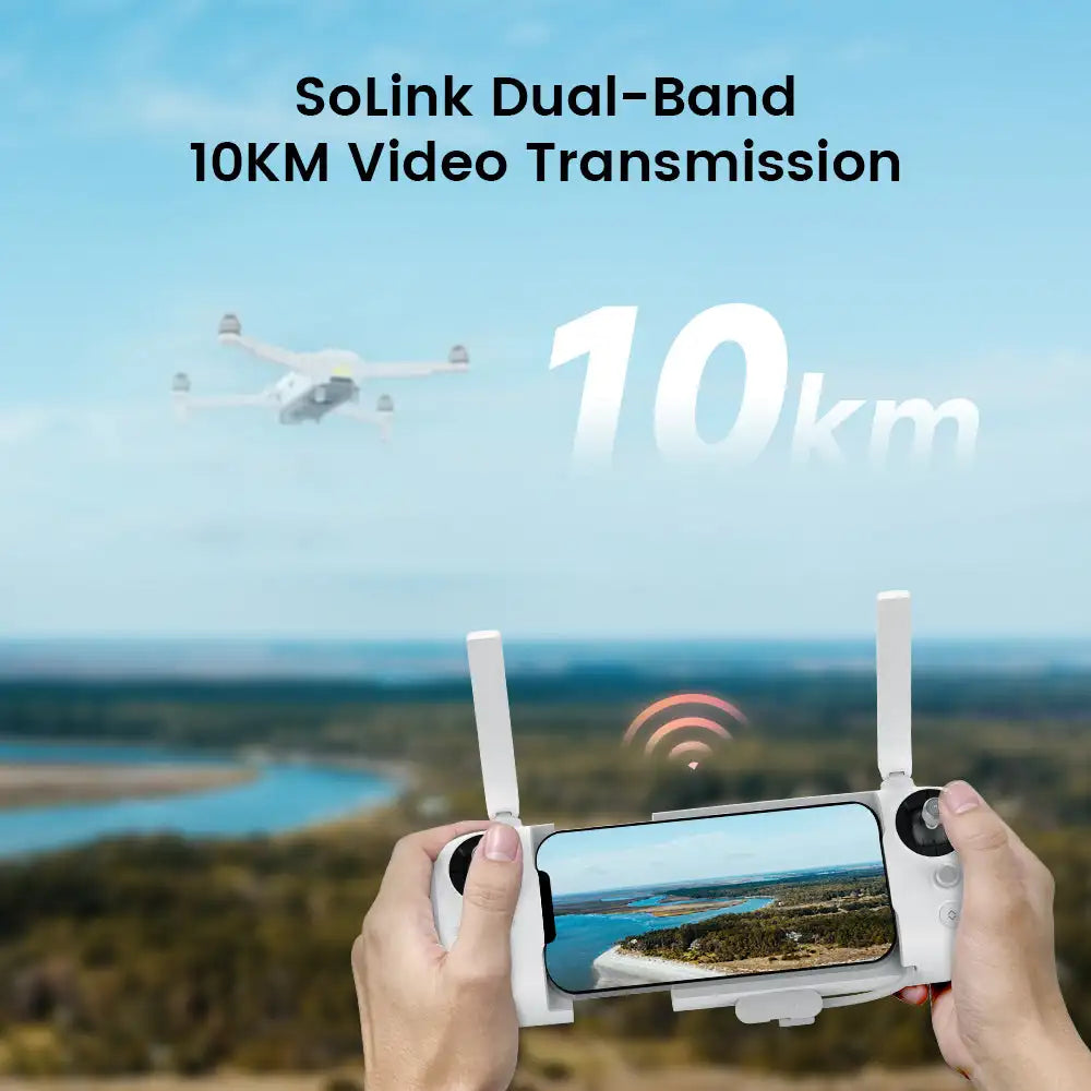4K HDR 48MP 30x Camera Drone Professional GPS 10KM RC Quadcopter