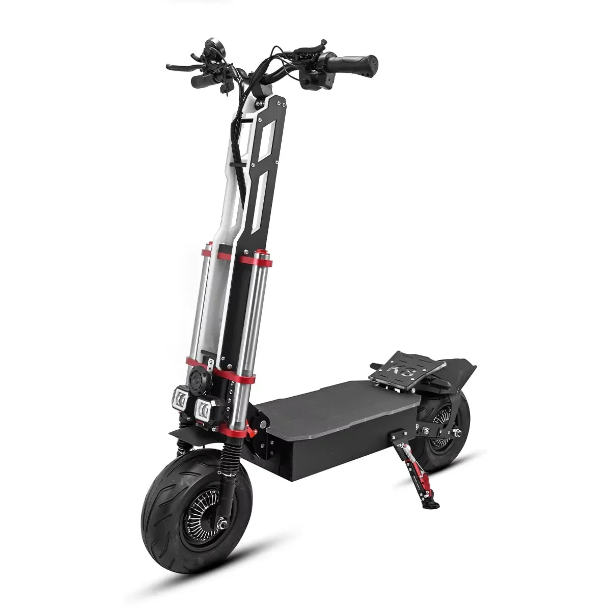 T6 6000W 60V 40ah Dual Motor Electric Scooter NFC Card Unlock E-Brake 11 Inch Tyres Max Speed 90km/h Foldable Electrics Scooter