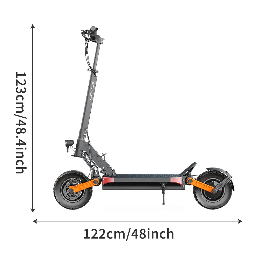 JOYOR Electric Scooter,2000W Dual Motor Folding Adults E-Scooter Up To 37MPH&43Miles Ranges Escooter With Dual Disk Brake