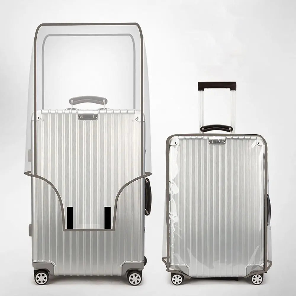 Transparent Travel Luggage Cover Waterproof Luggage Protector for 16-30 Inch Suitcase Case