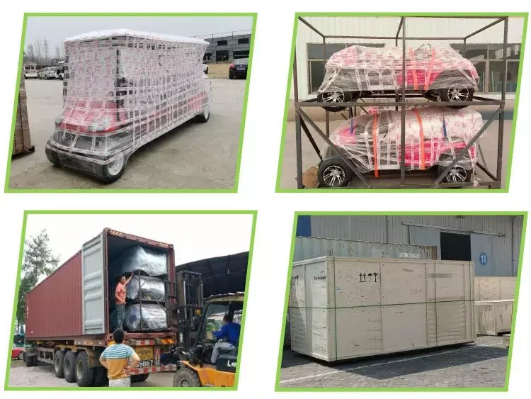 Latest Trends Golf Carts 48V 4KW Motor 2 4 Seater Golf Buggy Cart Electric with Golf Bag Straps and Basket