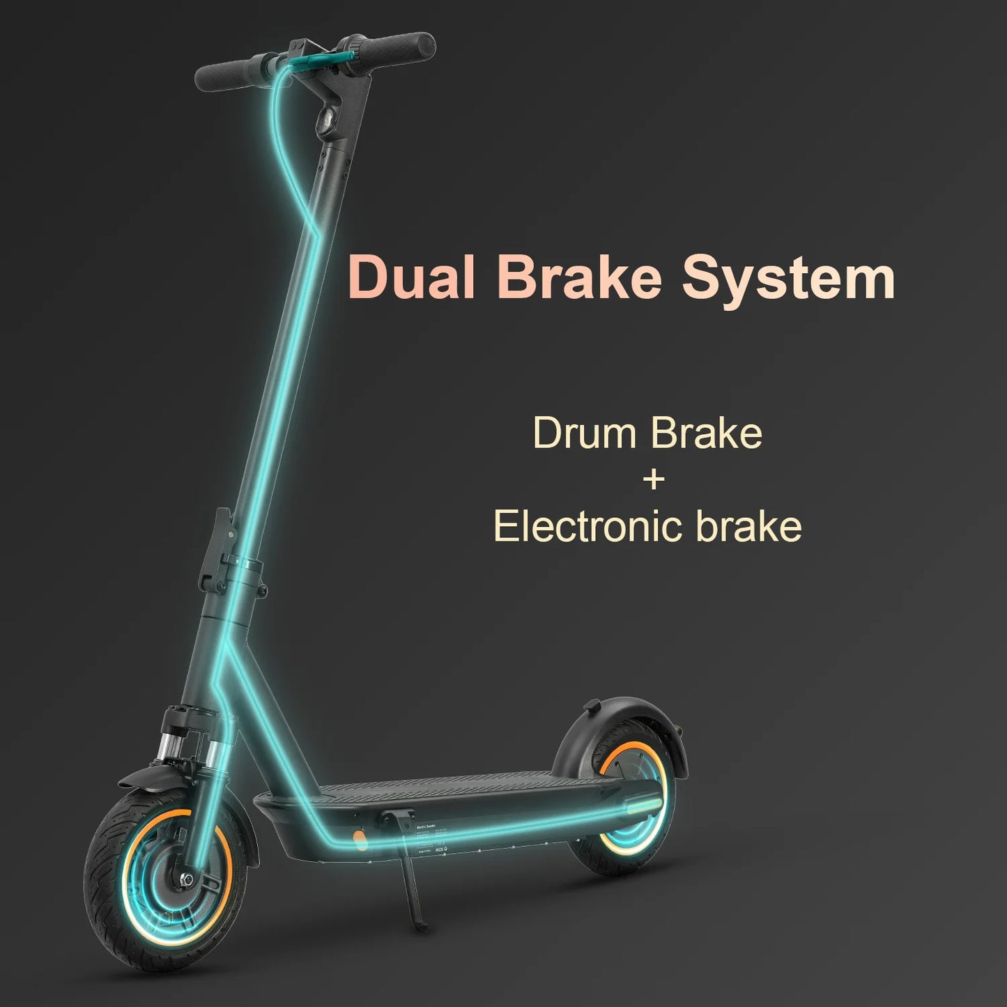 Electric Scooter 36v 15.6Ah 500W 21.8Mph Powerful 10 inch Maximum 37.5MILES Long Distance