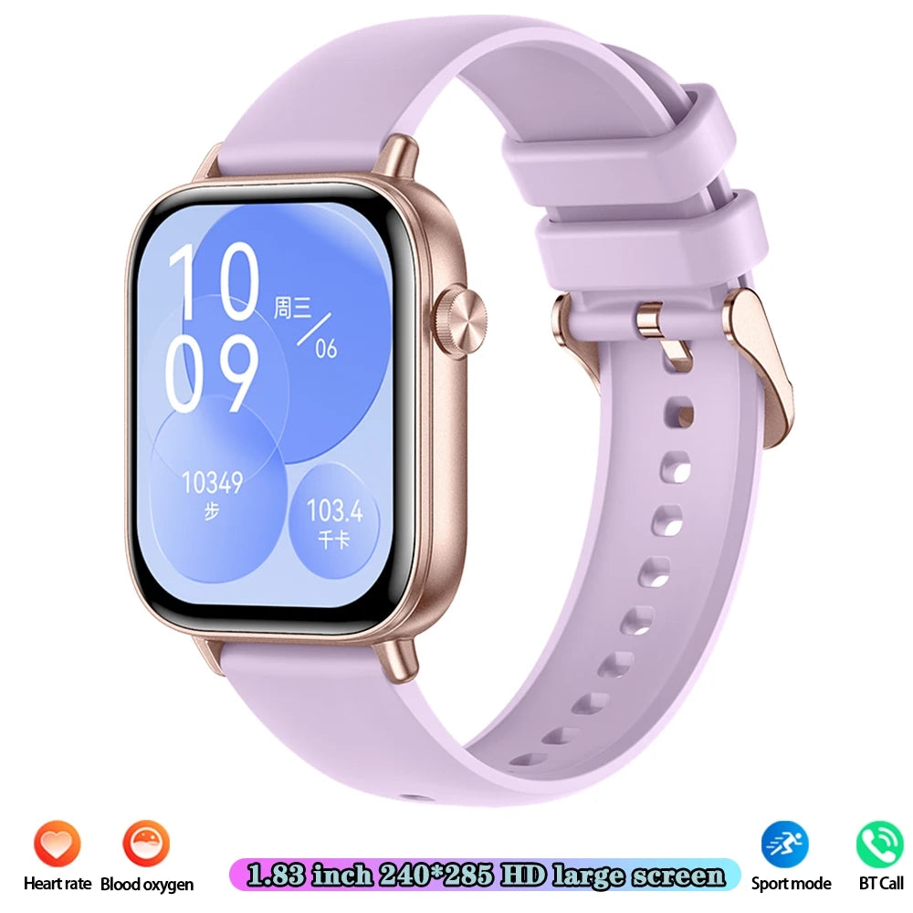 2025 For HUAWEI Watch FIT 3 Smart Watch Men's Bluetooth Talk Fitness Tracker Sports Watches Fashion Women Smartwatch For Xiaomi