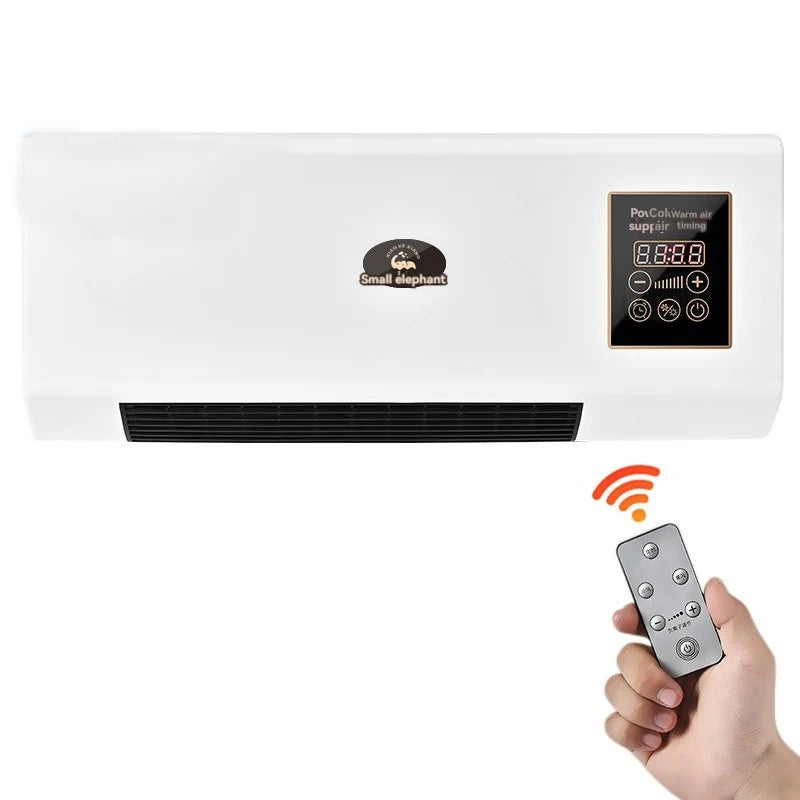 US110v Dual use mobile small air conditioner, hot air blower, bathroom heater, wall mounted electric heater,