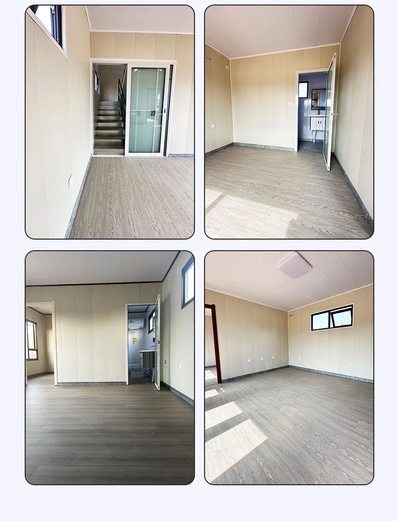 Luxury Prefabricated Container Home from China Factory20ft 40ft 2 - 3 Bedrooms Portable Detachable