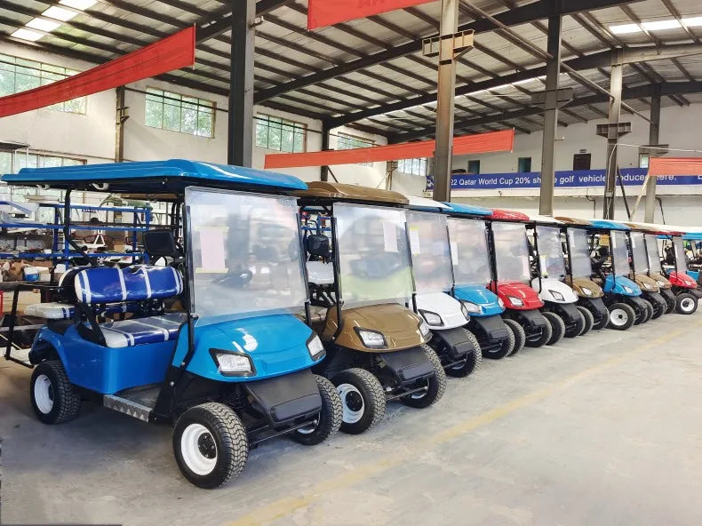 The Best Street Legal Choice 2 4 Passenger Classic Fuel Off-Road Golf Cart Battery Powered Big Wheel Golf Cart