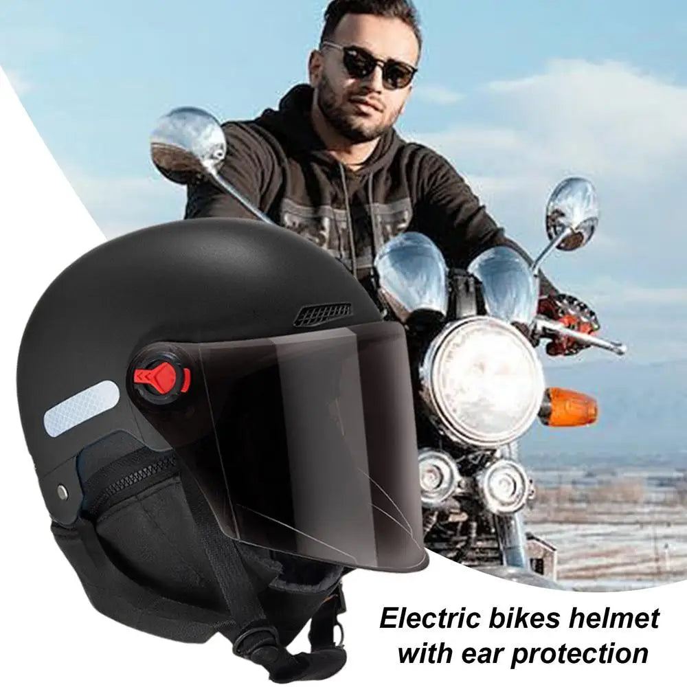 Winter Helmet For Men Windproof Helmets Snowboard Helmet Men Snow Sport Helmets Warm Bikes Helmet Removable Ear Protection