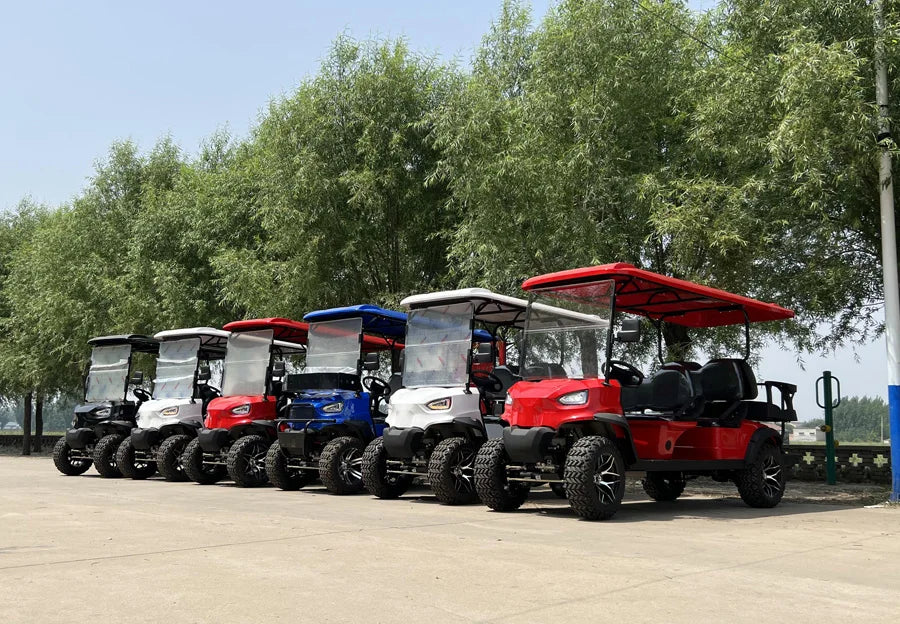 Sale 2 4 6 8 Seats Utility Vehicle48V/72V Off-road Buggy Utility Cart Park 4000/5000/7000W Electric Golf Scooter Cart