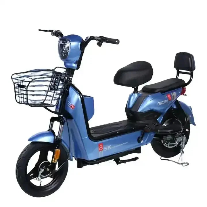 350W 48V 12ah Brushless Electric Bikes Men's And Women's Two Wheel Electric Bicycles 25km/h