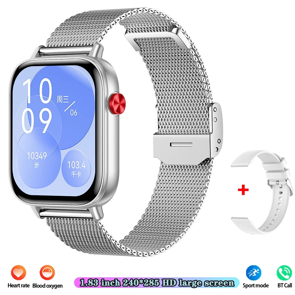 2025 For HUAWEI Watch FIT 3 Smart Watch Men's Bluetooth Talk Fitness Tracker Sports Watches Fashion Women Smartwatch For Xiaomi