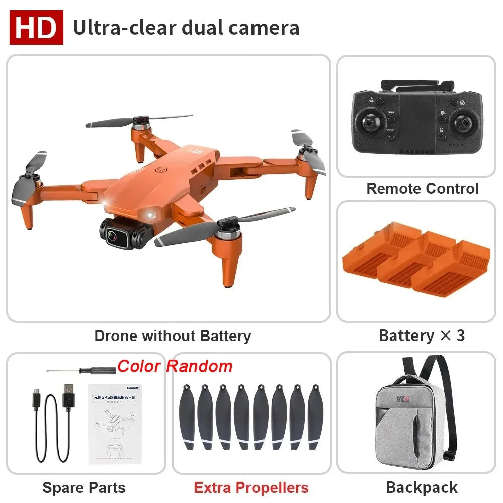 L900 Pro 4K Professional 5G GPS HD Dual Camera Photography Brushless Foldable Quadcopter