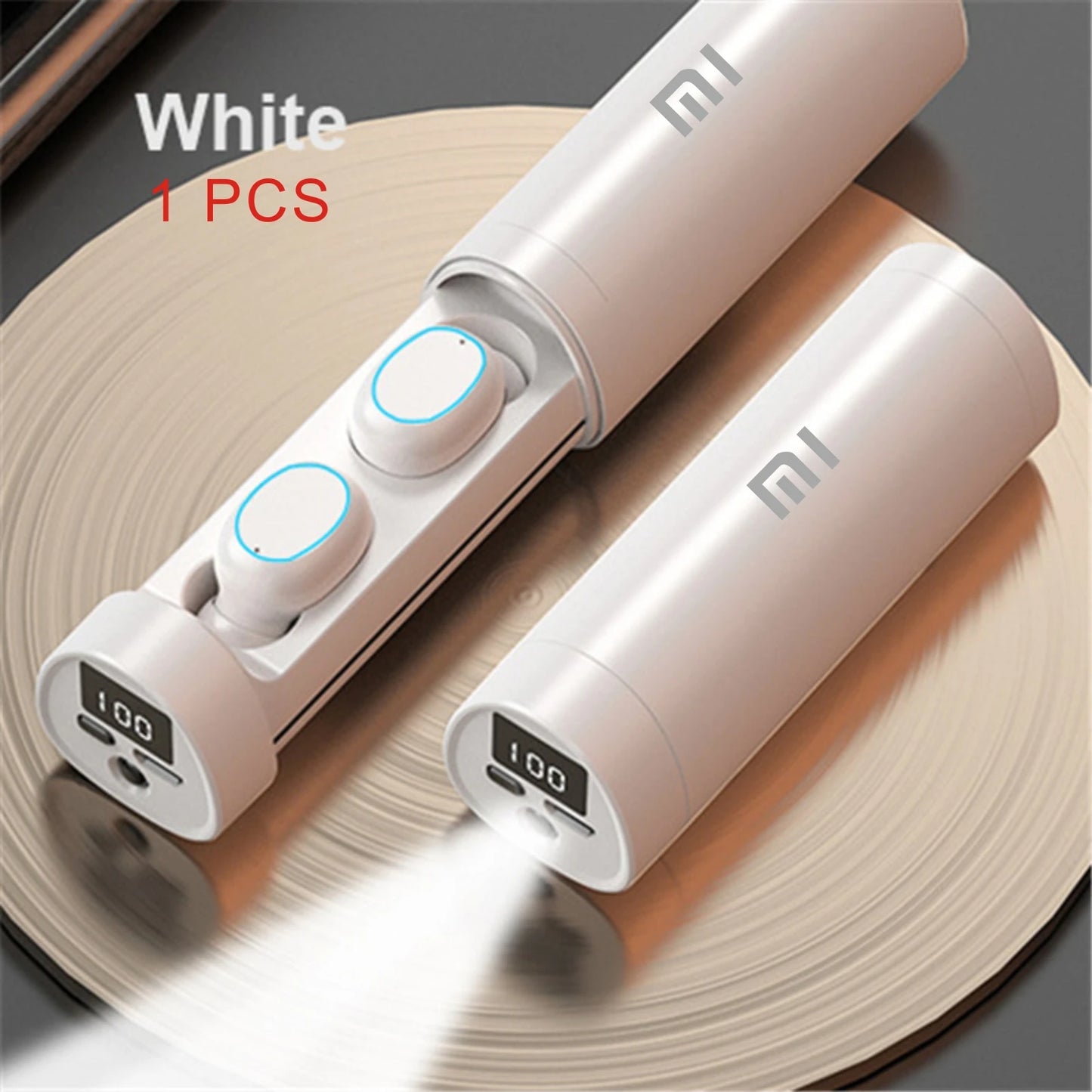 In Ear Earbuds TWS Bluetooth Headphones 8D Sound Gaming Waterproof LED Display With Mic