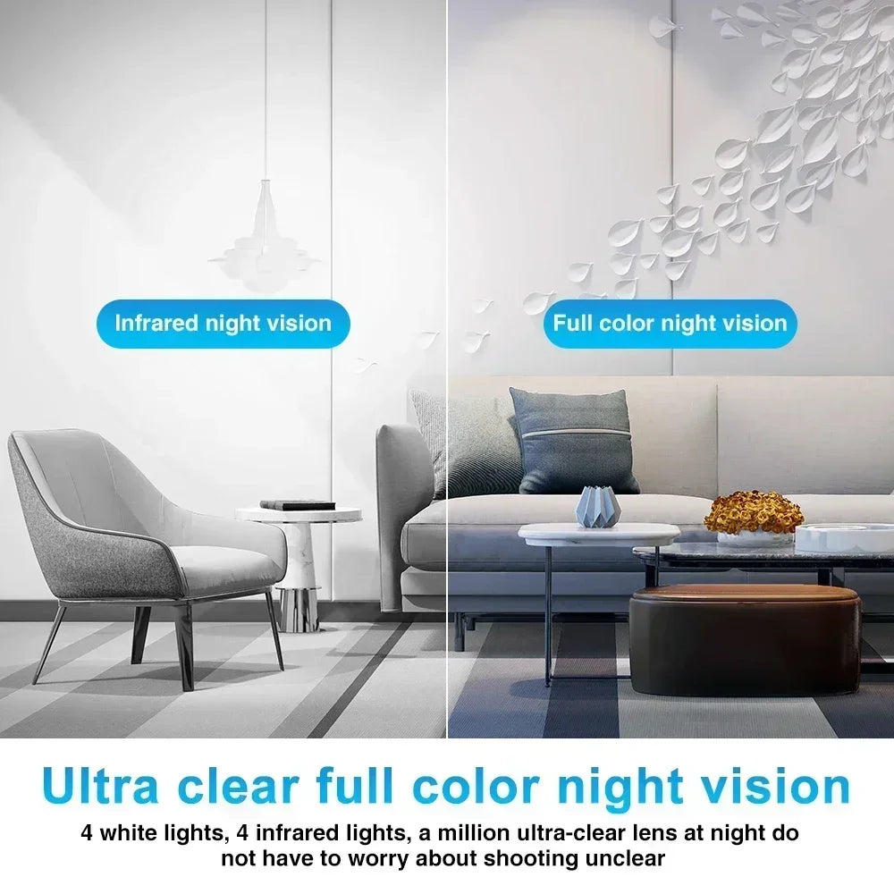 2.4G 1080P Cameras Wifi Video Outdoor Security Protection Monitor 4.0X Zoom Home Wireless Track Alarm Waterproof