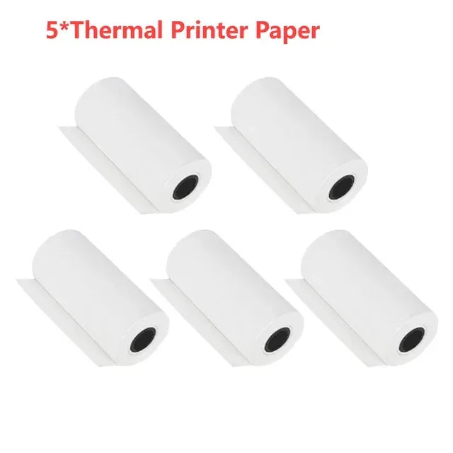 Digital Camera Instant Print for Kids Thermal Print Camera Instant Photo Printing Memory Card