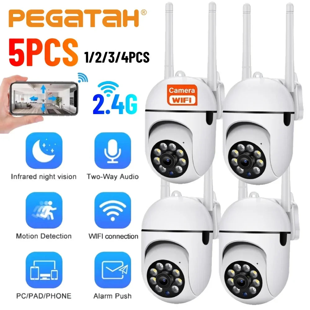 2.4G 1080P Cameras Wifi Video Outdoor Security Protection Monitor 4.0X Zoom Home Wireless Track Alarm Waterproof