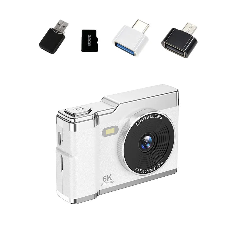 Digital Camera 6400W Pixel Student CCD Portable Campus Mini Camera