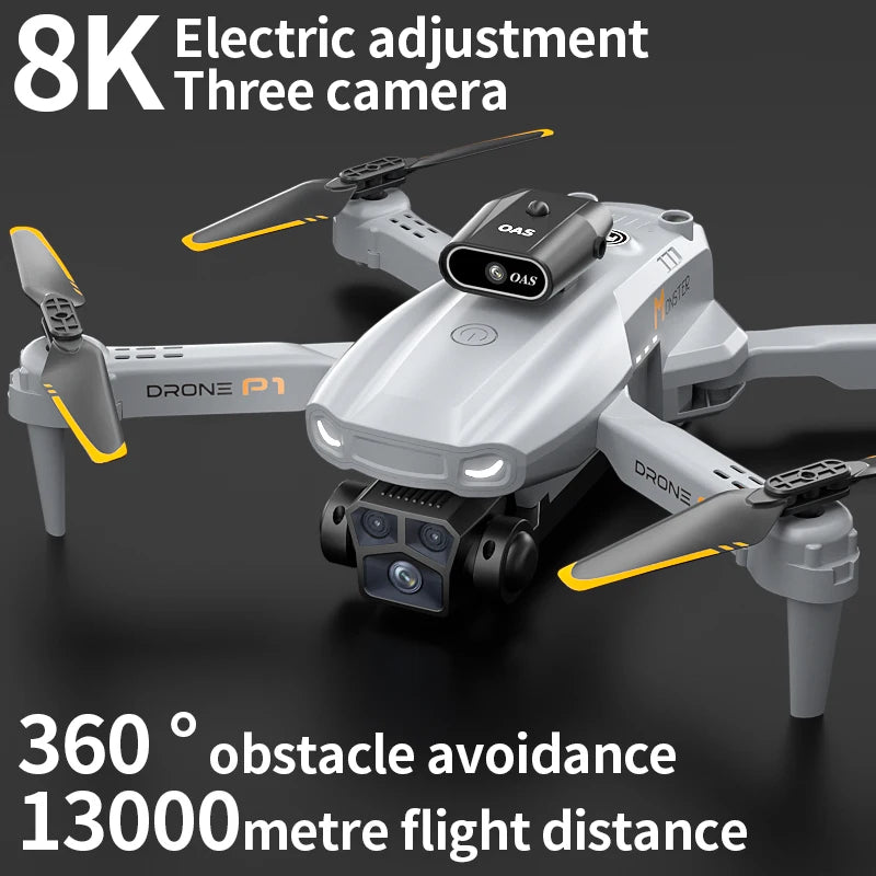 RC Drone Professional Dual HD Camera Aerial Photography FPV Helicopters Obstacle Avoidance Toys