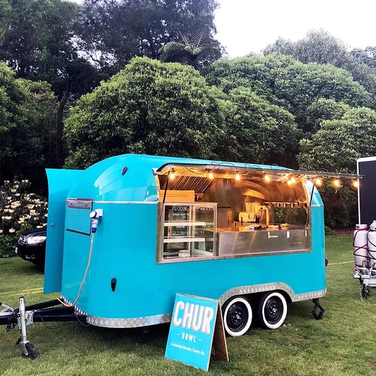 Wholesale Price Cater Mobile Food Trucks for Sale Concession Used Food Truck Trailer Hot Dog Cart Mobile Event Trailer