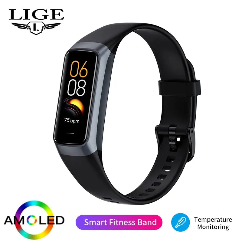 Smart Watch Men 2023 Smart Band Women Heart Rate Blood Smart Bracelet Sport Fitness Tracker