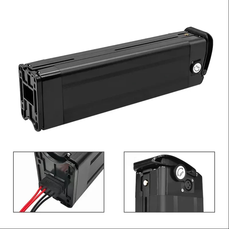 48V 20Ah 15Ah Silverfish Lithium Electric Bike 1000W 500W 24V 36V Lithium Ion Electric Bike Bicycle 48V18650Battery Pack+Charger