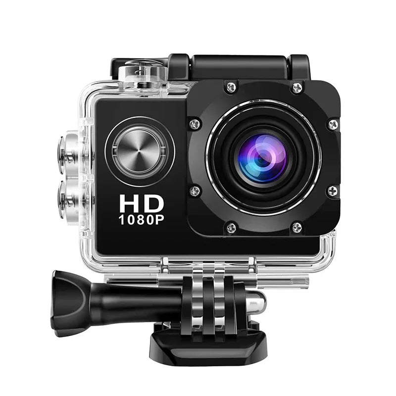 Mini Action Camera HD 4K Digital Cameras Screen Waterproof Sports Camera for Riding Record Diving