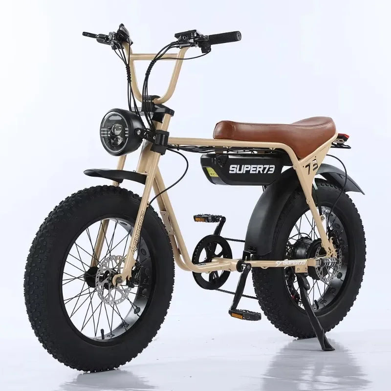 mountain snow adult electric motorcycle 20*4.0 inch fat tire off-road