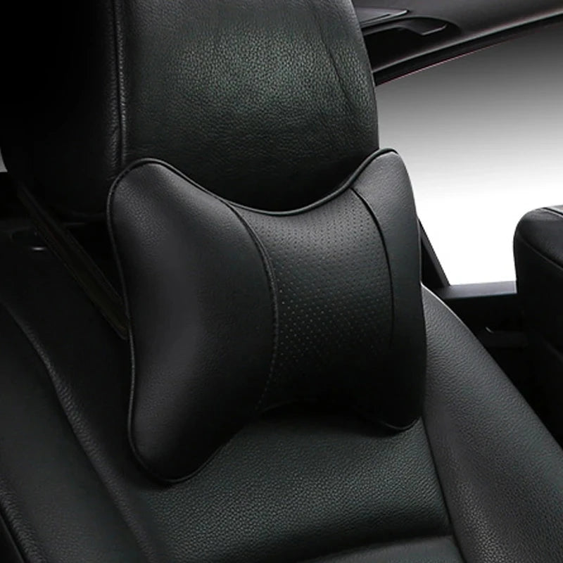 Car Neck Headrest Pillow Car Accessories Cushion Seat Neck Rest Memory Cotton