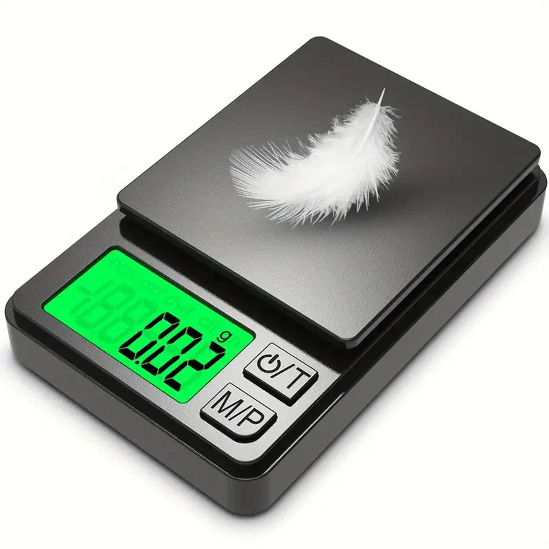Digital Gram Food Jewelry Ounces/Grains Scale with Backlit LCD - Mini Scale for Travel