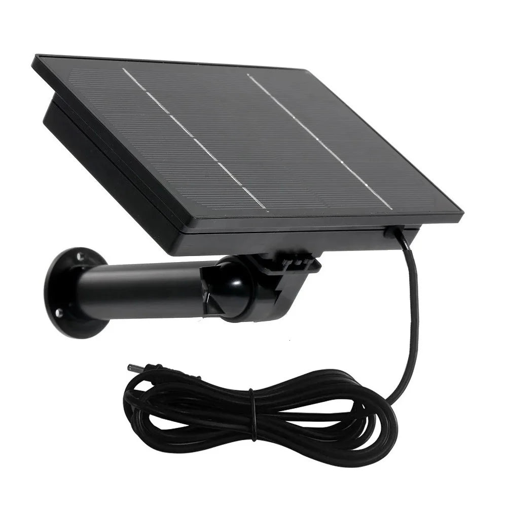 Outdoor 5V/12V Solar Power Panel Built-in Battery 6000mAh
