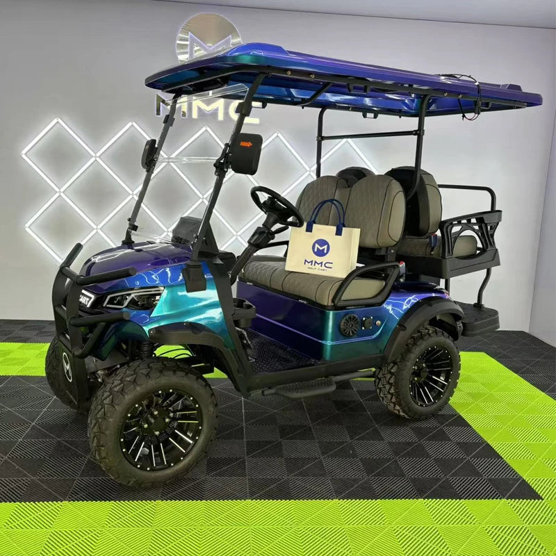 Sale 2 4 6 8 Seats Utility Vehicle48V/72V Off-road Buggy Utility Cart Park 4000/5000/7000W Electric Golf Scooter Cart