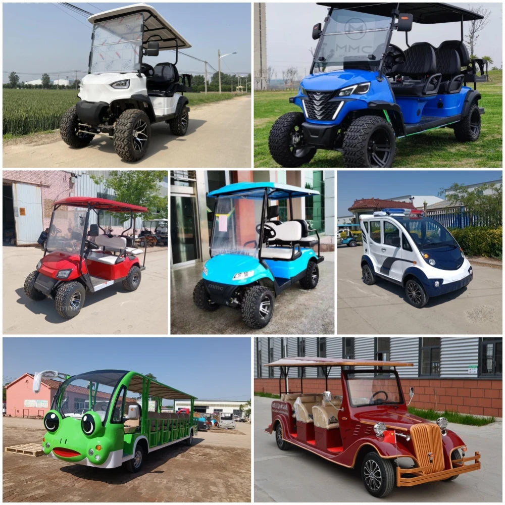 Sale 2 4 6 8 Seats Utility Vehicle48V/72V Off-road Buggy Utility Cart Park 4000/5000/7000W Electric Golf Scooter Cart
