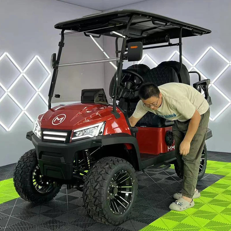 Sale 2 4 6 8 Seats Utility Vehicle48V/72V Off-road Buggy Utility Cart Park 4000/5000/7000W Electric Golf Scooter Cart