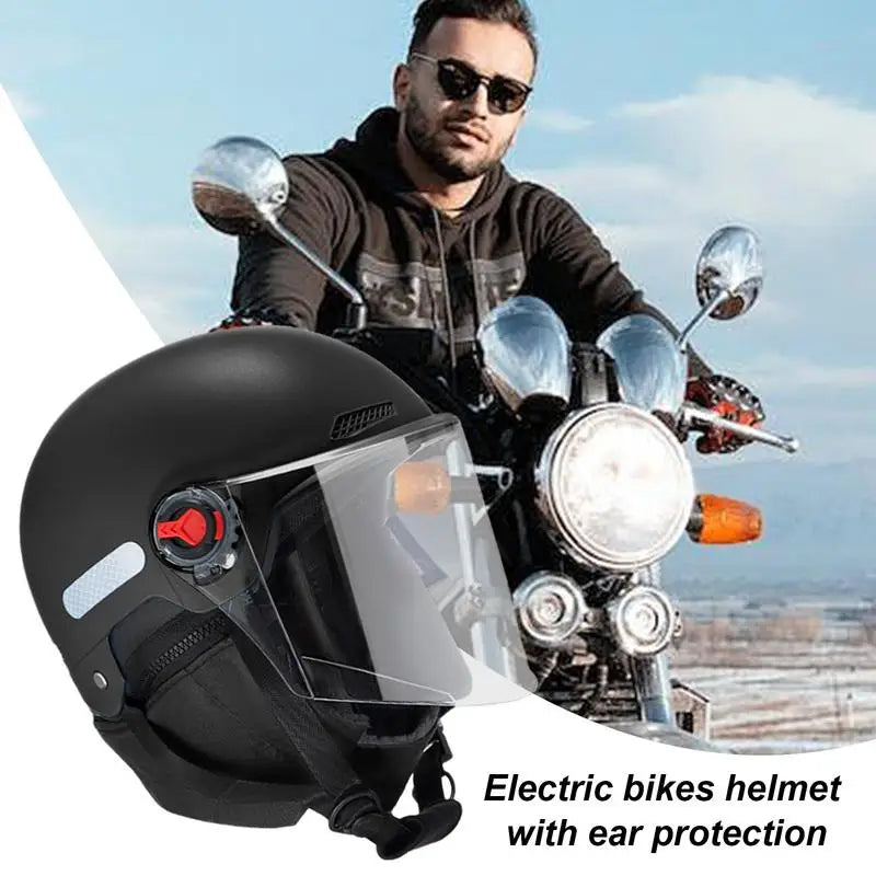 Winter Helmet For Men Windproof Helmets Snowboard Helmet Men Snow Sport Helmets Warm Bikes Helmet Removable Ear Protection