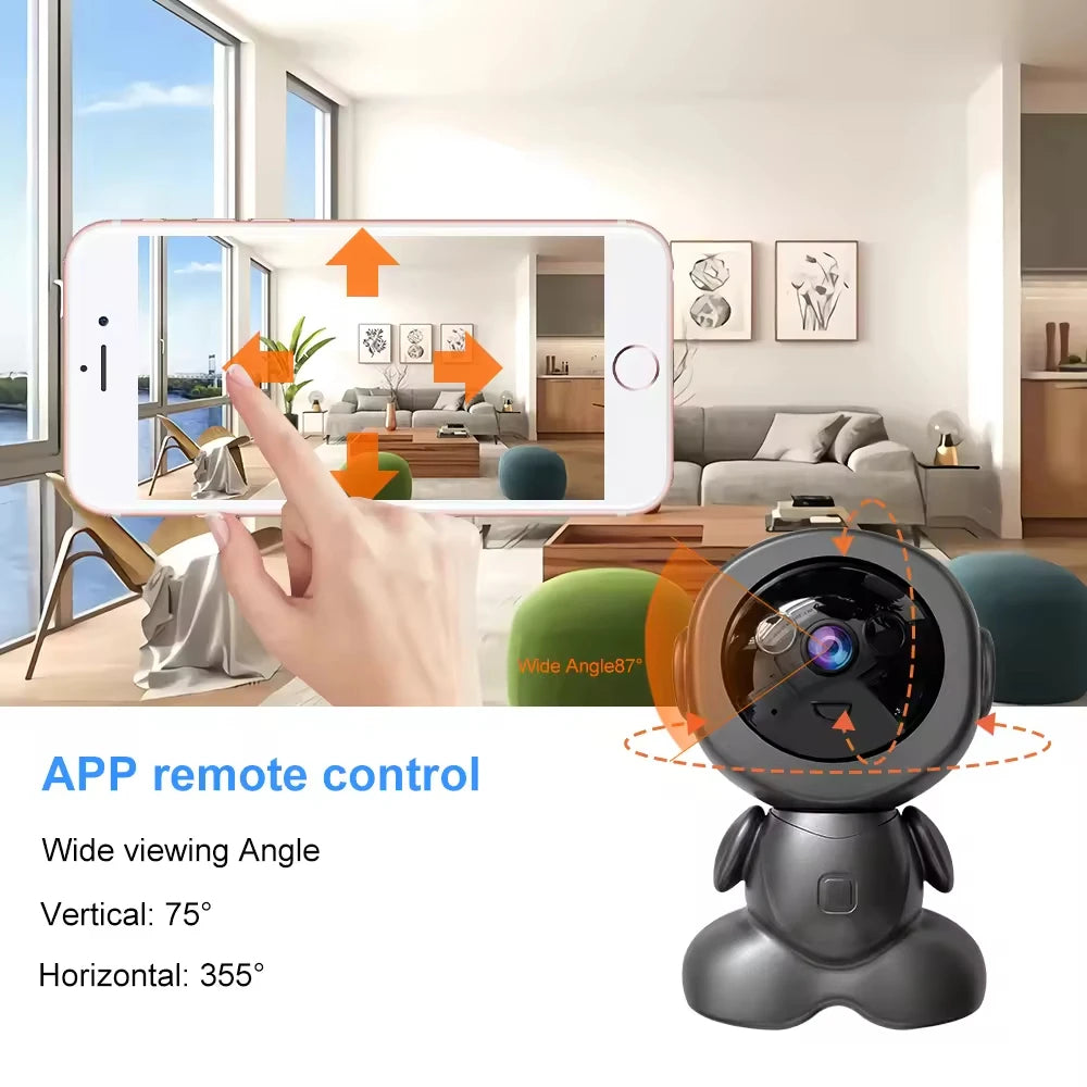 5MP Wireless WiFi Indoor Surveillance Camera Night Vision PTZ Two-way Voice Security Protection