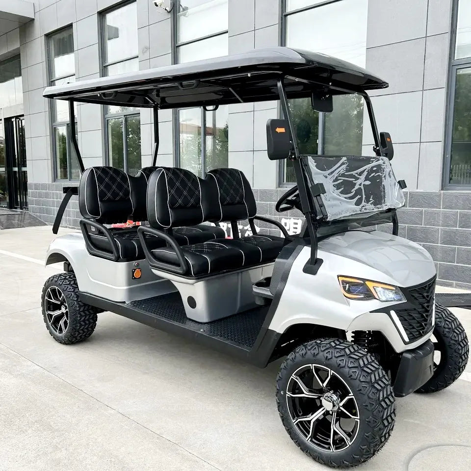 2025 Powerful 4 Wheel Club Car 5000W Motor Golf Buggy Cart Rapid Delivery Electric Car Street Legal