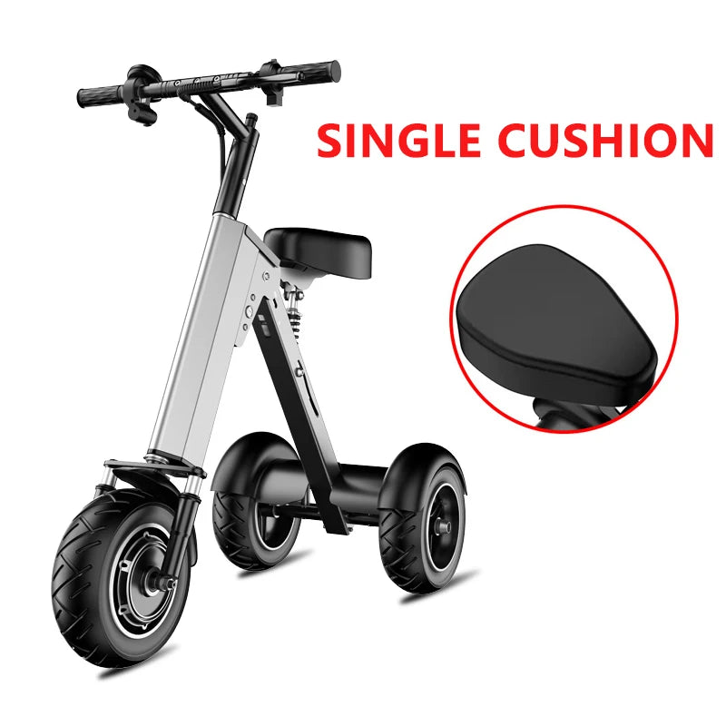 3 Wheeled Family Electric Scooter Lightweight Mini Adult Electric Bicycle Small Elderly Electric Folding