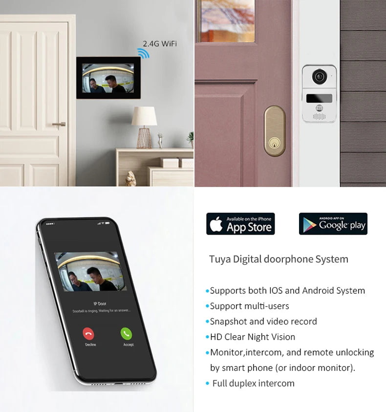 Wireless Ring Wifi Doorbell