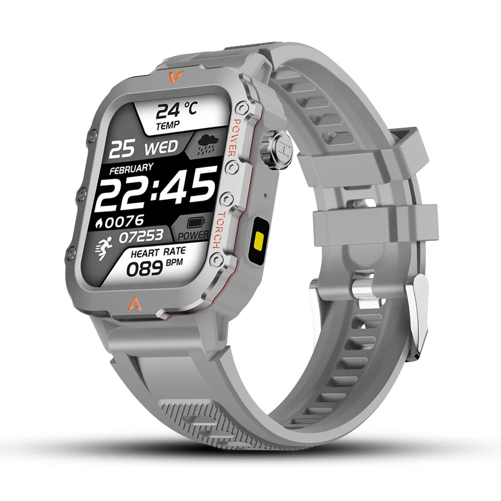 Sports Smart Watch 1.71 Bluetooth Talking Watch Multi Sport LED Flashlight Outdoor Smart Watch