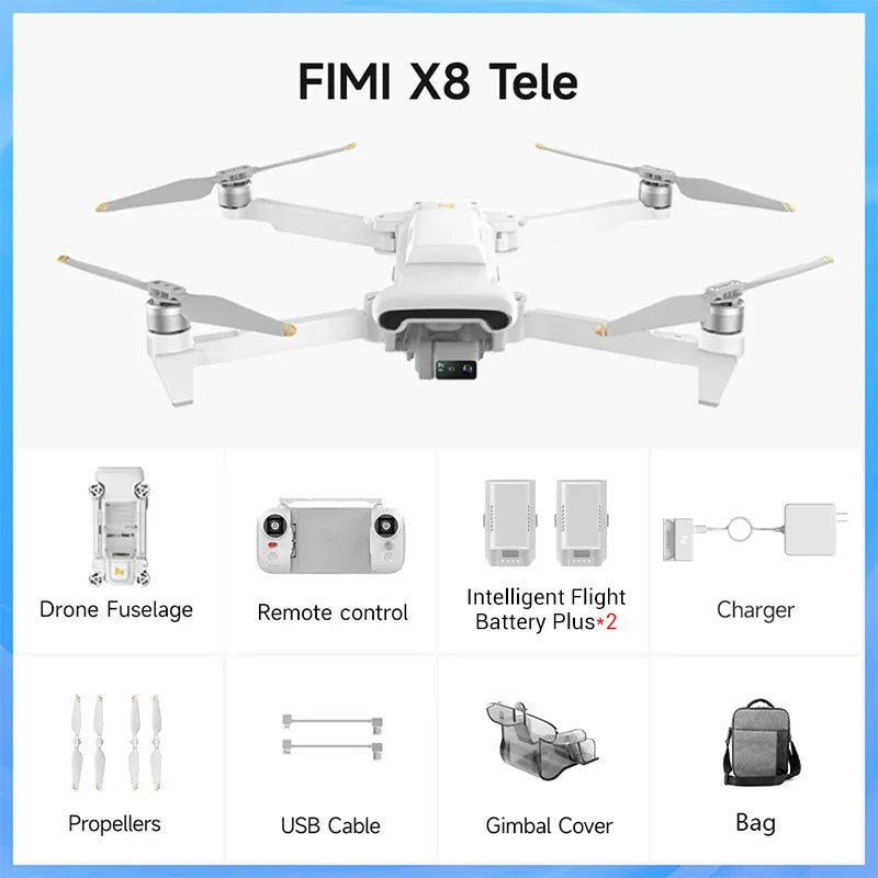 4K HDR 48MP 30x Camera Drone Professional GPS 10KM RC Quadcopter