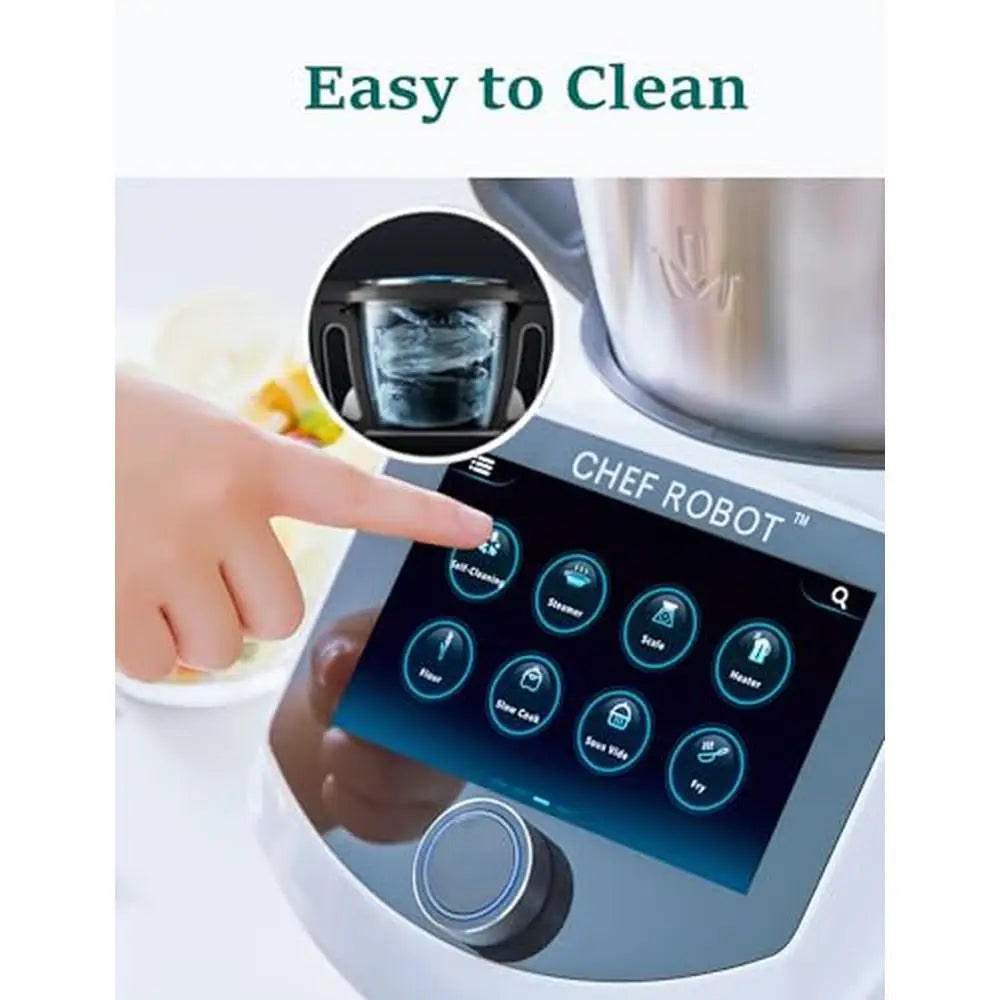 15-Function Chef Magic Kitchen Robot with Built-in Scale & 600 Recipes 3.5L Capacity